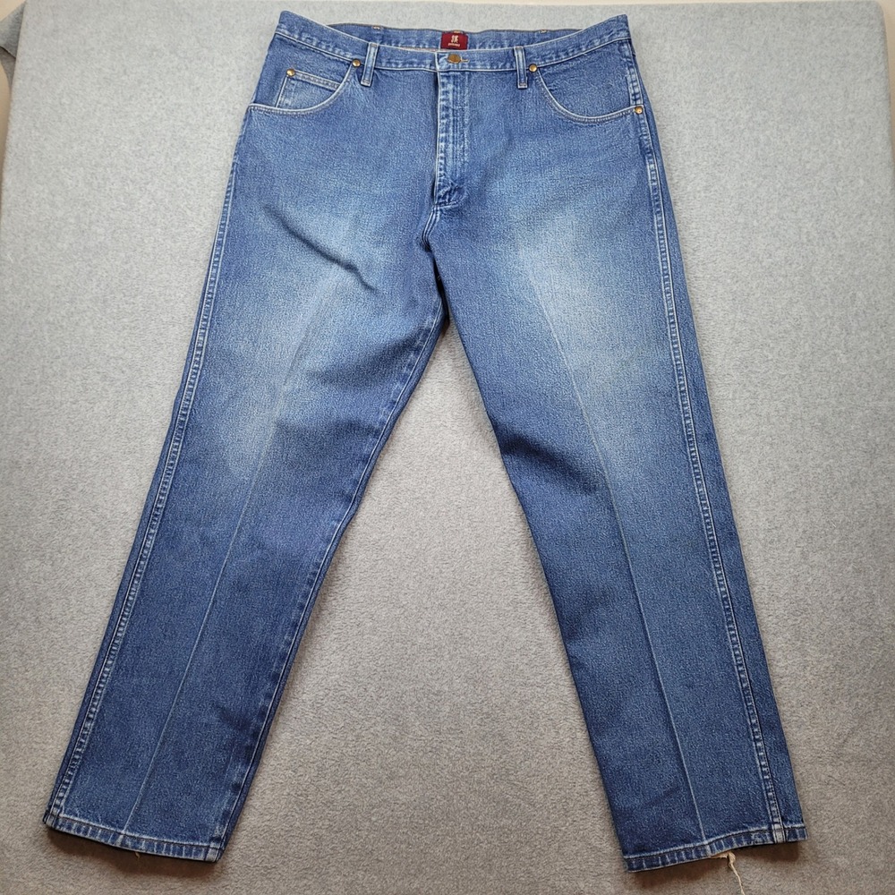 Wrangler‎ Jeans Mens 40x32 Blue 31MWZPW Relaxed Fit Cowboy Cut Denim Pants